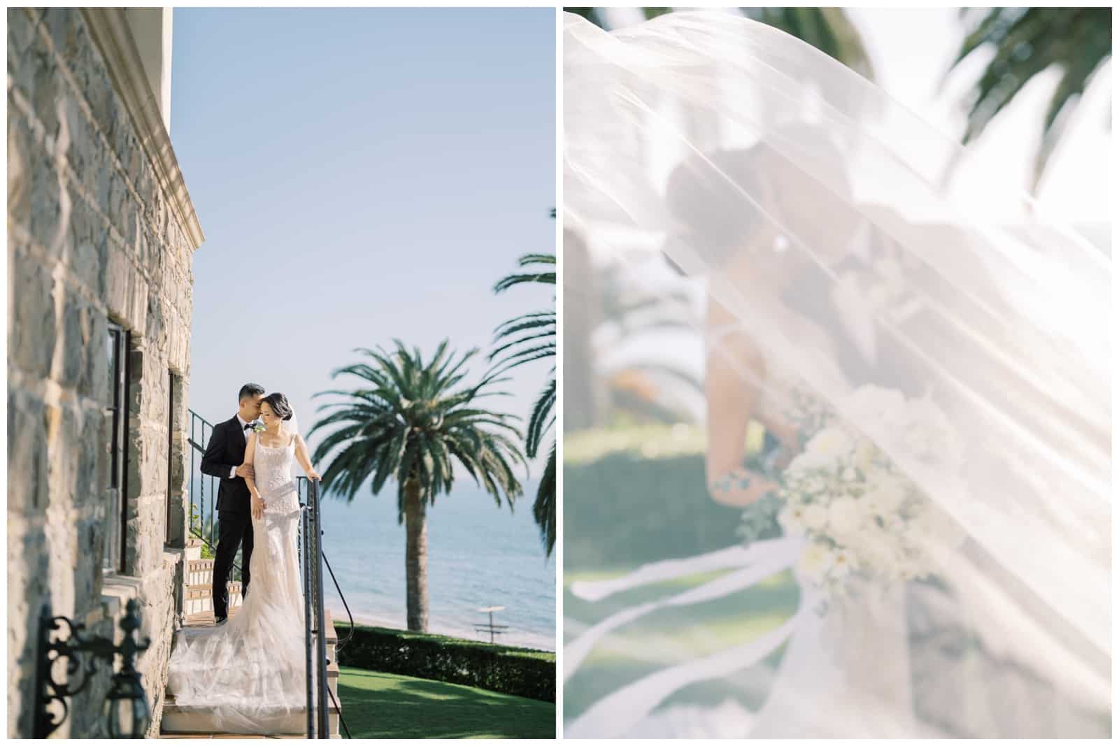 bel-air bay club wedding photographer in los angeles pacific palisades southern california